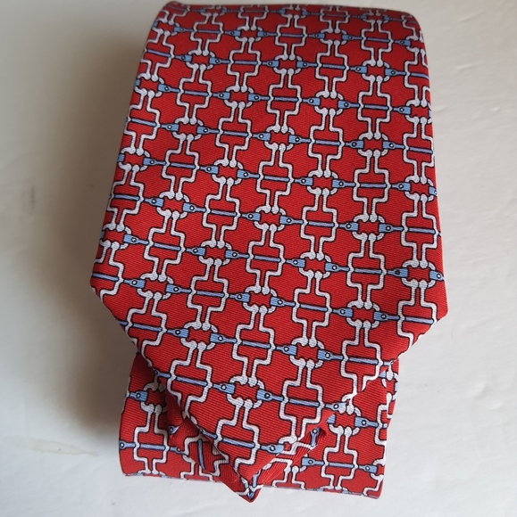 Hermes Silk Tie - Picture 2 of 5